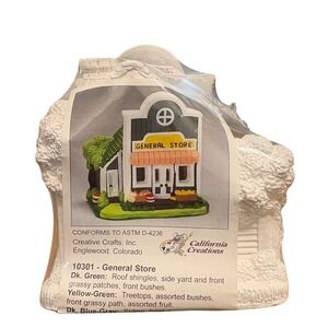 California Creations 10301 General Store Miniature Building Christmas